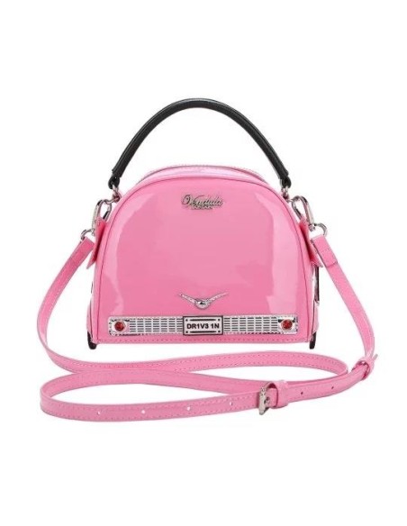 Kitty's Drive in Movie - Catablanca Catillac Top-handle Bag