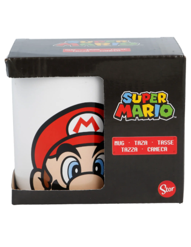 Mug Super Mario Ceramica  | Diamante Rosa