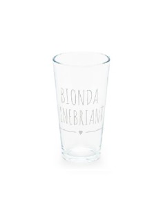 Bicchiere in vetro borosilicato 480ml Bionda Inebriante | Diamante Ros