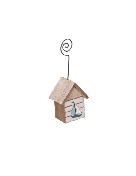 Decorazione casetta marittima segnaposto portafoto | Diamante Rosa