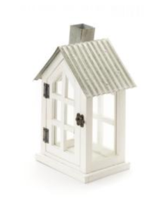 Lanterna Casetta 20x25x44h