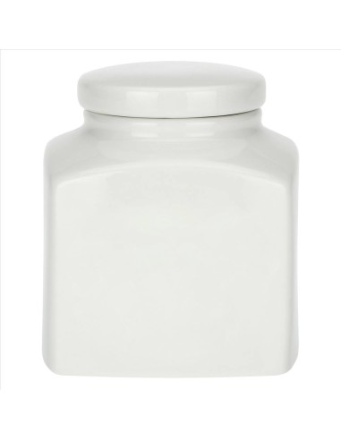 Barattolo decorato Sale Conserva 1.1L - La Porcellana Bianca