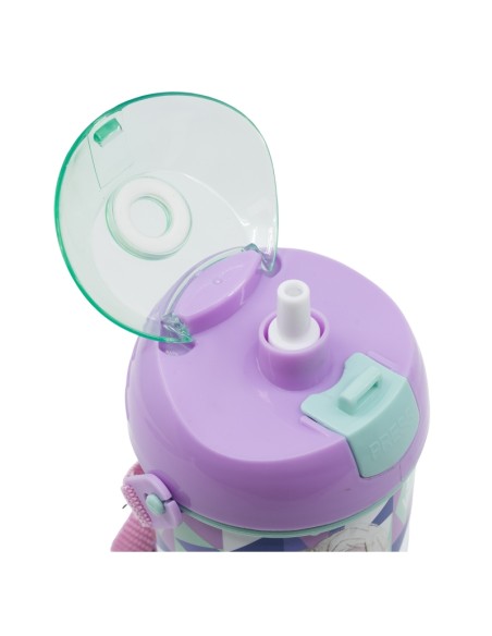 Bottiglia compatta 450ml Frozen Ice Magic | Diamante Rosa