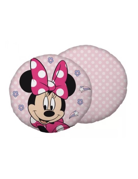 Cuscino tondo Minnie Disney 40cm | Diamante Rosa