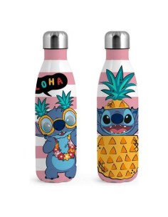 Bottiglia termica 500ml Stitch in acciaio inossidabile Disney