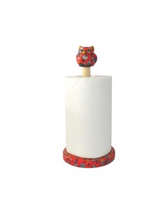 Porta rotolo Owl Olive - Pomme Pidou 2 varianti (1 pz) 2