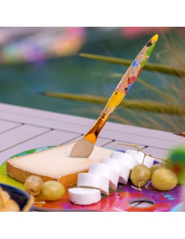 Coltello per formaggio Palette multicolor Pylones | Diamante Rosa