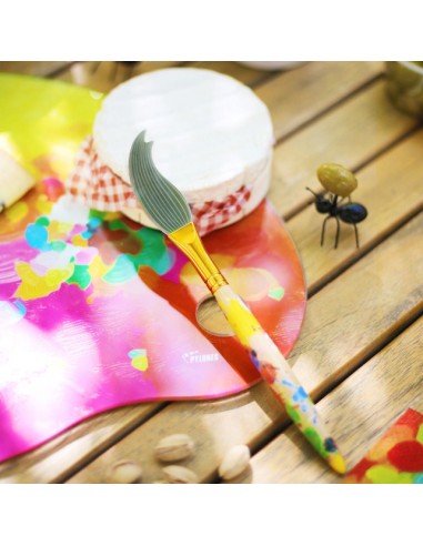 Coltello per formaggio Palette multicolor Pylones | Diamante Rosa