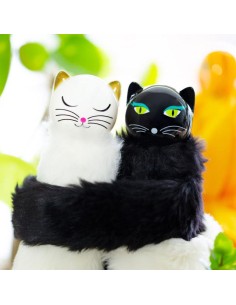 Ombrello Pieghevole Gatto Nero: Porta con te la grazia e l'eleganza Fe 2