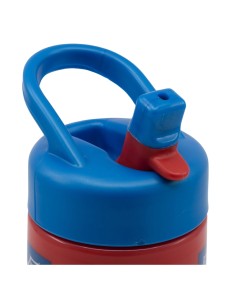 Bottiglia con manico e cannuccia Spiderman 410ml | Diamante Rosa 2