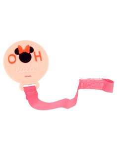 Porta ciuccio neonata Minnie | Diamante Rosa 2