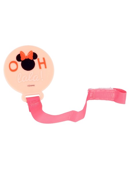 Porta ciuccio neonata Minnie | Diamante Rosa