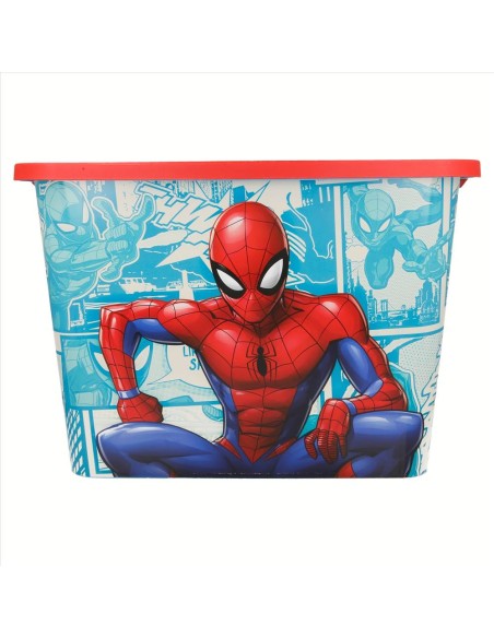 Scatola Contenitore Spiderman 38x28x27 | Diamante Rosa