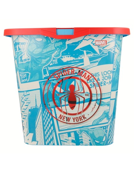 Scatola Contenitore Spiderman 38x28x27 | Diamante Rosa