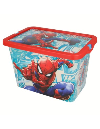 Scatola contenitore Spiderman 28x19x18