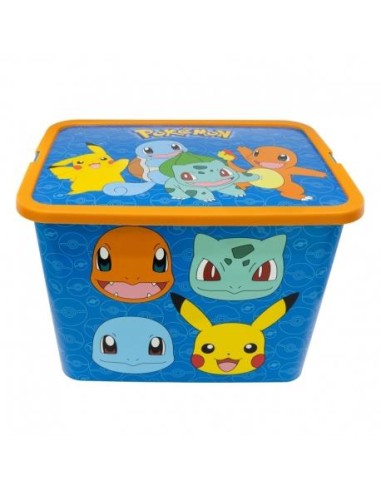 Scatola contenitore 23L Pokemon 38x28x27cm