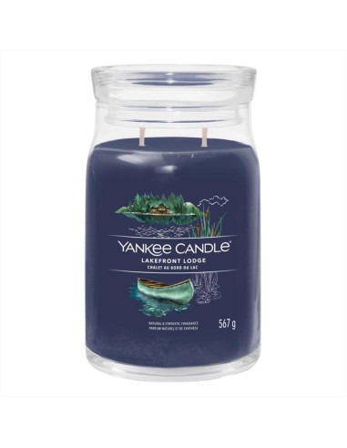 Lakefront Lodge candela giara grande Signature Yankee Candle