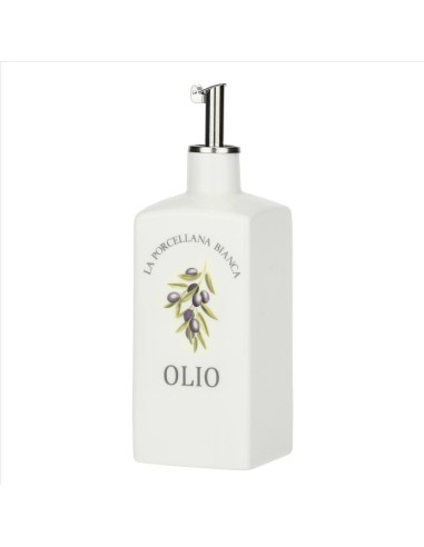 Oliera decorata Conserva 250ml - La Porcellana Bianca