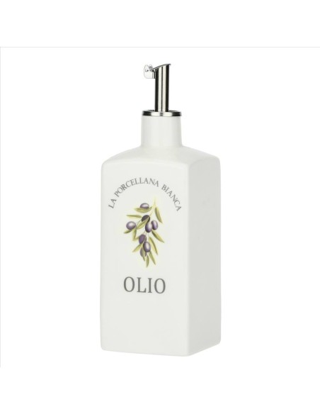 Oliera decorata Conserva 250ml - La Porcellana Bianca