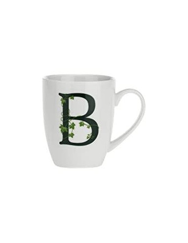 Mug con lettera B Atupertu - La Porcellana Bianca | Diamante Rosa