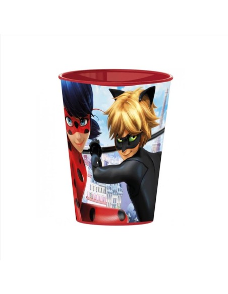 Bicchiere Miracolous Lady Bug 260ml | Diamante Rosa