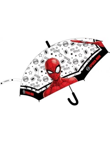 Ombrello semi automatico Spiderman 74cm | Diamante Rosa