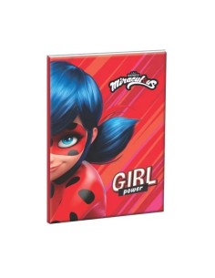 Quaderno a righe Miracolous Lady bug B 5 40 pagine | Diamante Rosa