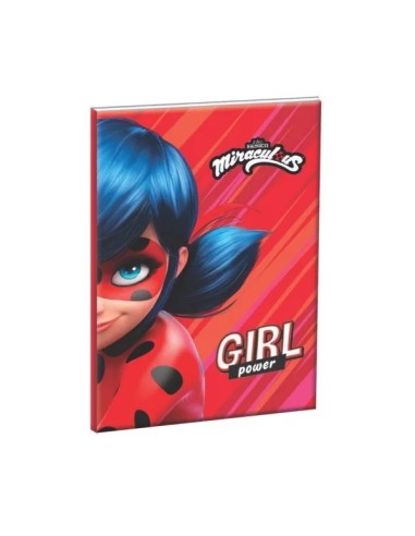 Quaderno a righe Miracolous Lady bug B 5 40 pagine | Diamante Rosa