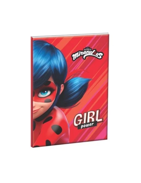 Quaderno a righe Miracolous Lady bug B 5 40 pagine | Diamante Rosa