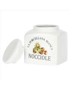 Barattolo decorato Nocciole Conserva 0,5 L -La Porcellana Bianca 2