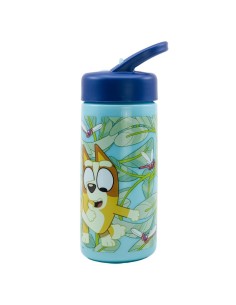 Borraccia 410ml BLUEY con cannuccia e manico 2