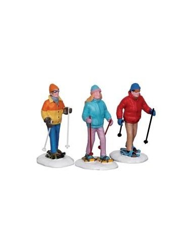 Snowshoe Walkers - ciaspolatori Set di 3pz 22033 Lemax