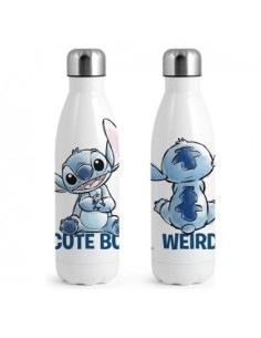 Bottiglia termica 500ml Stitch bianca Disney | Diamante Rosa