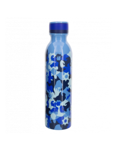 Bottiglia Termica Camouflage Blu