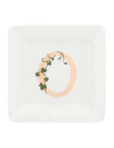 Gift box Piattino Quadrato con lettera 'O' Adorato