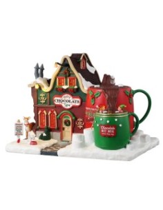 Hot Chocolate Spa B O (4.5V) 35070 Lemax Santa's Wonderland