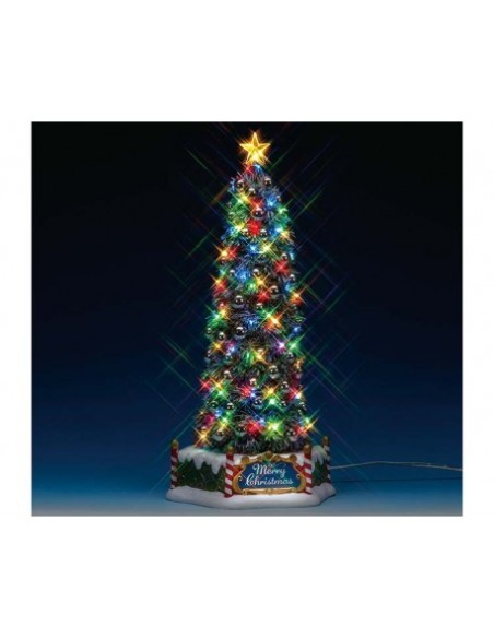 New Majestic Christmas Tree 84350 - Villaggio di Natale Lemax