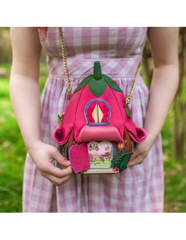 VENDULA LONDON Borsa Petal House Fairy Village | Diamante Rosa