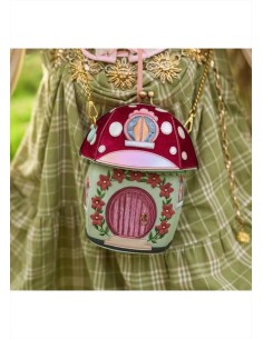 VENDULA LONDON Borsa fungo Toadstool House Fairy Village 2