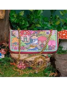 VENDULA LONDON Borsa Petal House Fairy Village | Diamante Rosa 2