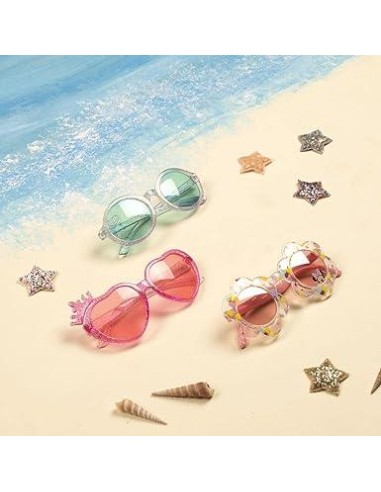 DISNEY Occhiali da sole con lente floreale Minnie 🎀 | Diamante Rosa