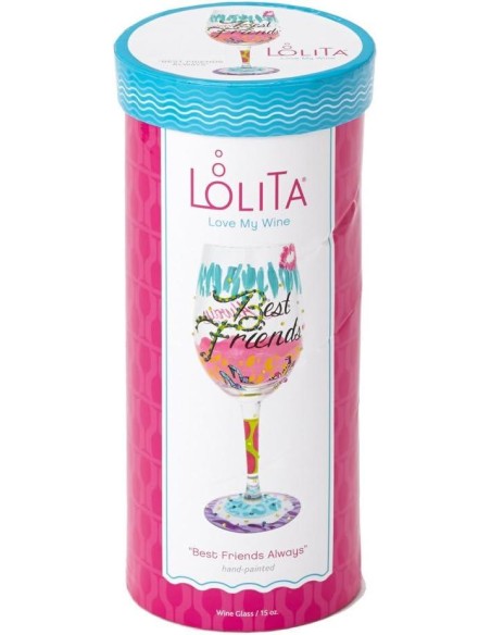 Calice da vino Best friend always 4053096 Lolita, bicchieri lolita, ca