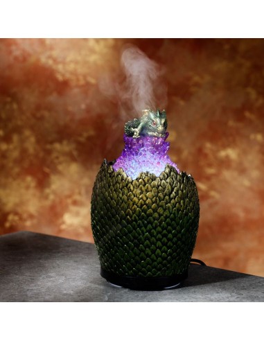 Diffusore ad ultrasuoni uovo di drago con LED | Diamante Rosa