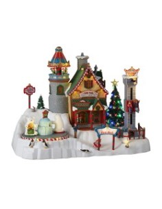 North Pole Fun Fair con 4.5V adattatore 35019 Lemax