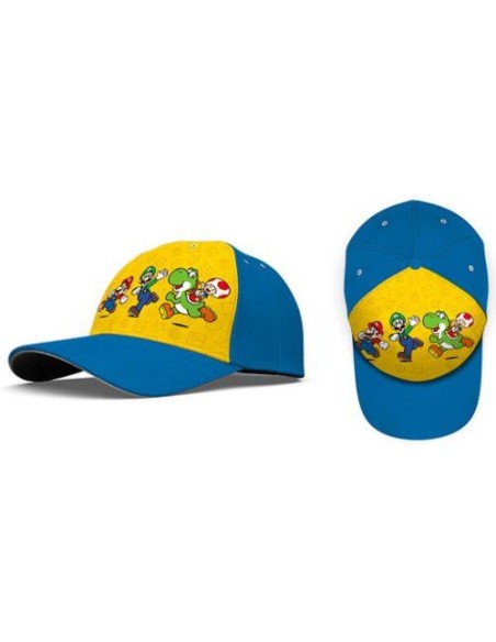 Cappellino da sole SUPER MARIO 2 varianti (1pz) | Diamante Rosa