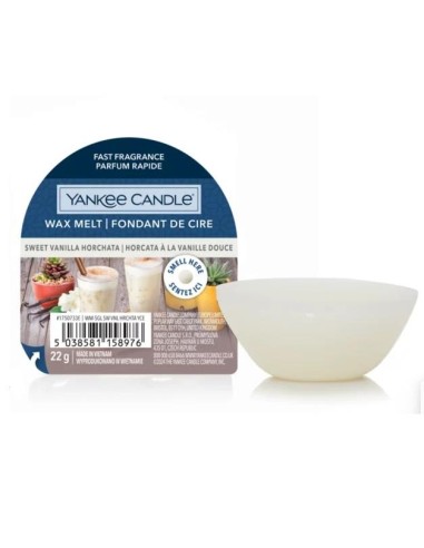 Yankee Candle SWEET VANILLA HORCHATA Cera da sciogliere 22gr Wax Melt