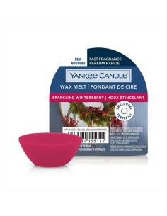 Yankee Candle SPARKLING WINTERBERRY Cera da sciogliere 22gr Wax Melt