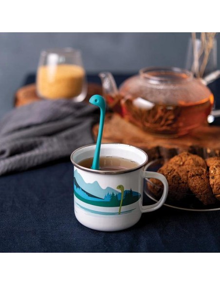 Tazza con infusore Nessie: Assapora la Leggenda 🍵🦕