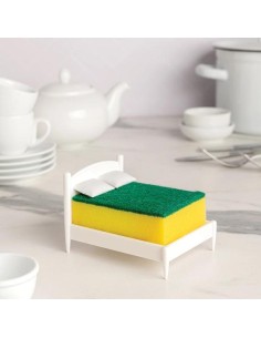 SOGNI PULITI - Porta spugna da Cucina a forma di LETTO 🧼 2