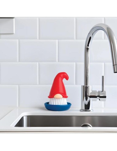 GNOMO BARBUTO - Spazzola per piatti